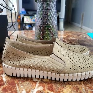 Skechers Air-Cooled Memory Foam Olive Sneakers